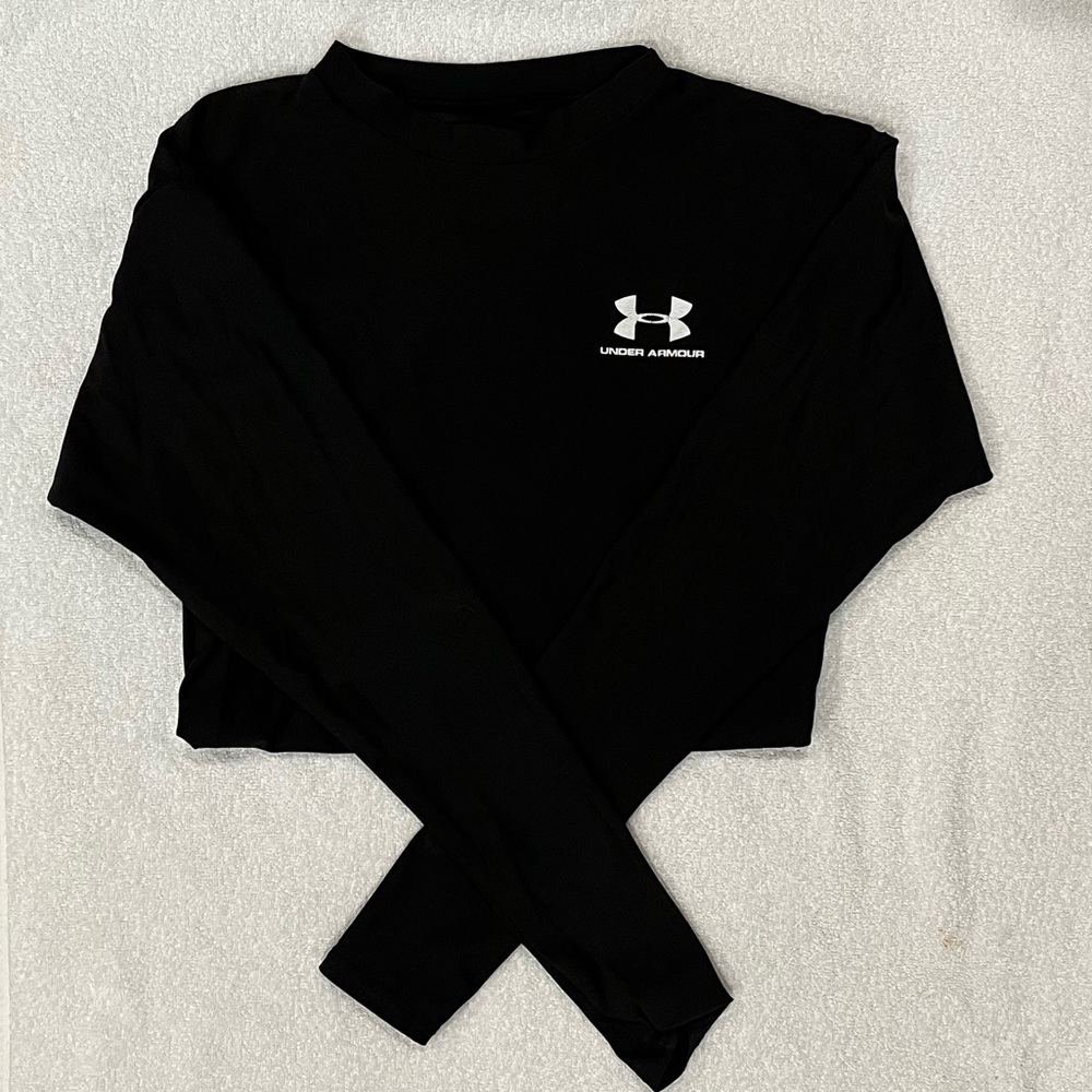 Under Armour Black Long Sleeve Heatgear